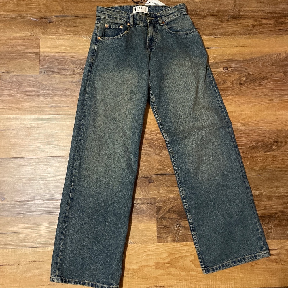NWT Motel low rise parallel jeans